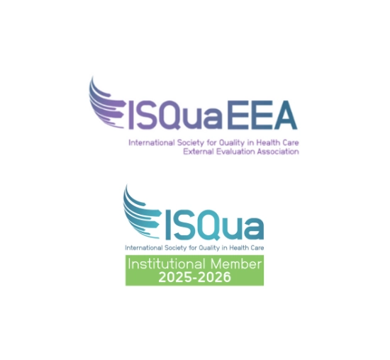 Selo ISQua International Society for Quality in Health Care, membro institucional 2025–2026